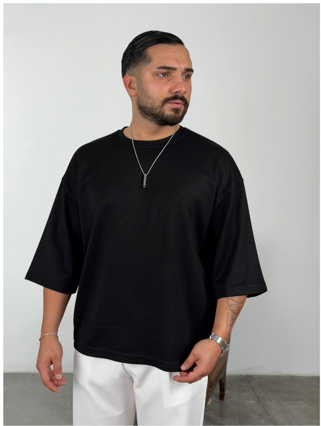 Oversize T-Shirt mit langen Ärmeln