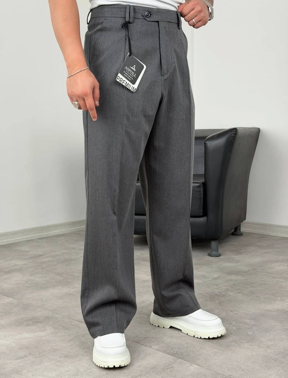 Super Baggy Stoffhose
