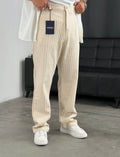 Baggy Leinenhose