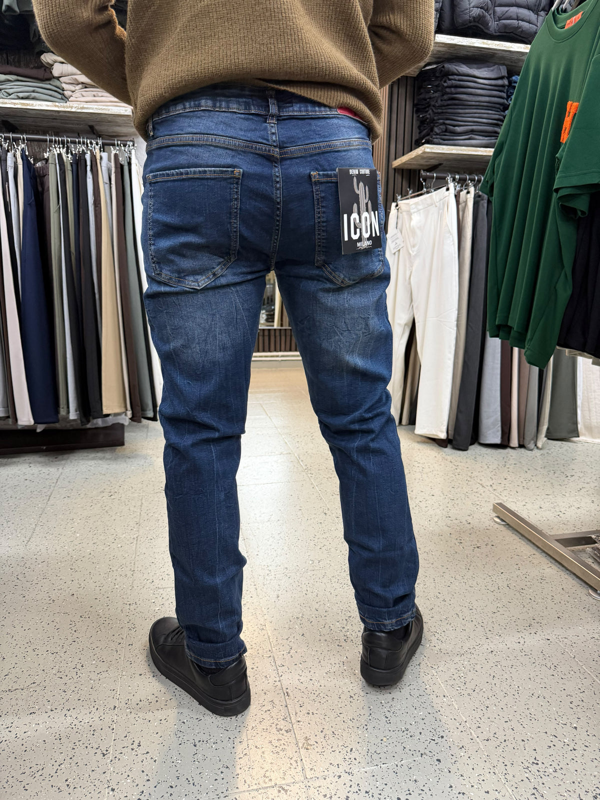 Slim-Fit Icon Jeans