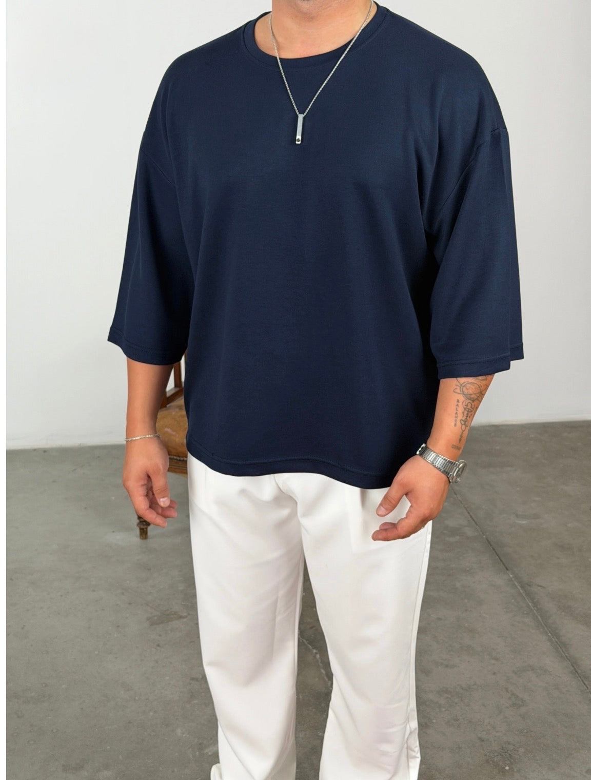 Oversize T-Shirt mit langen Ärmeln