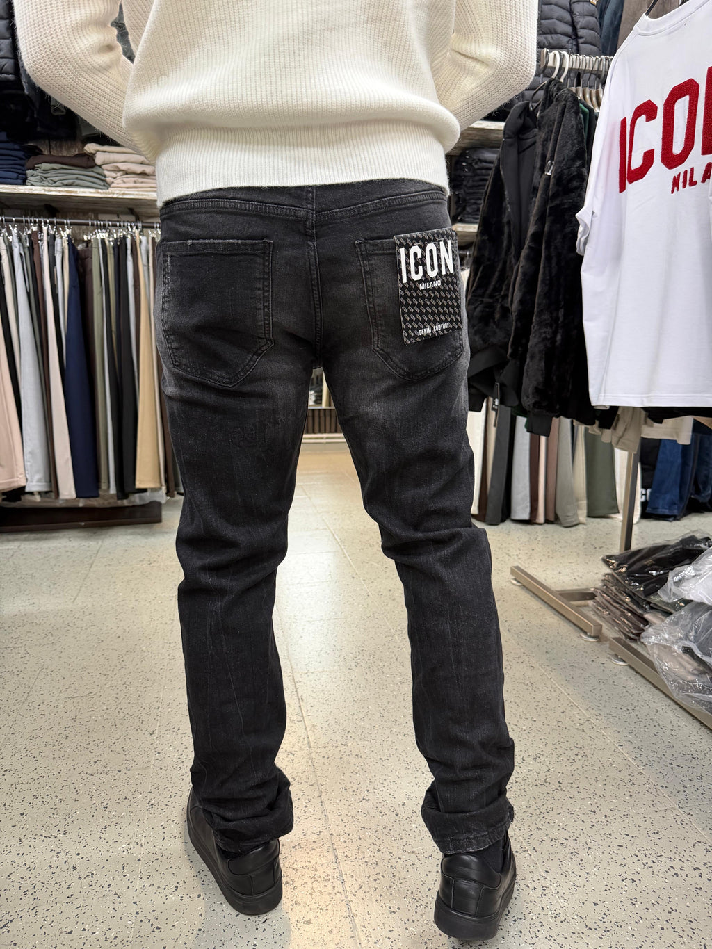 Slim-Fit Icon Jeans
