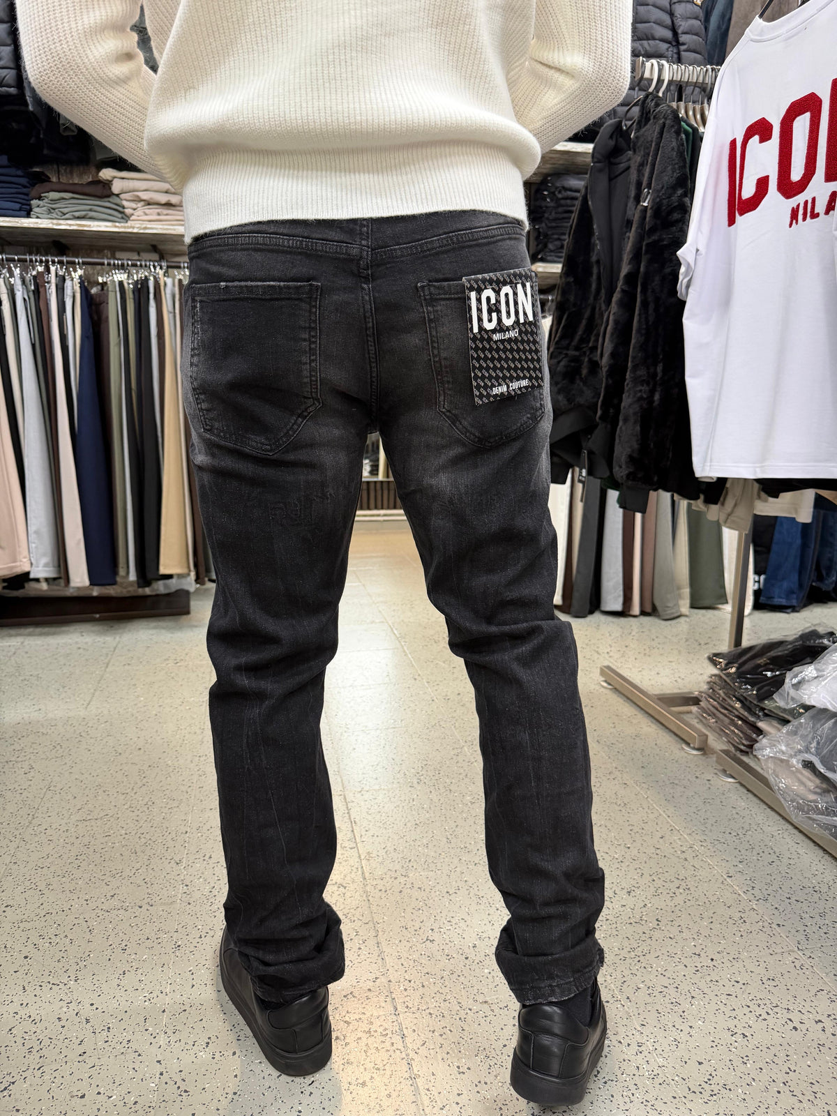 Slim-Fit Icon Jeans