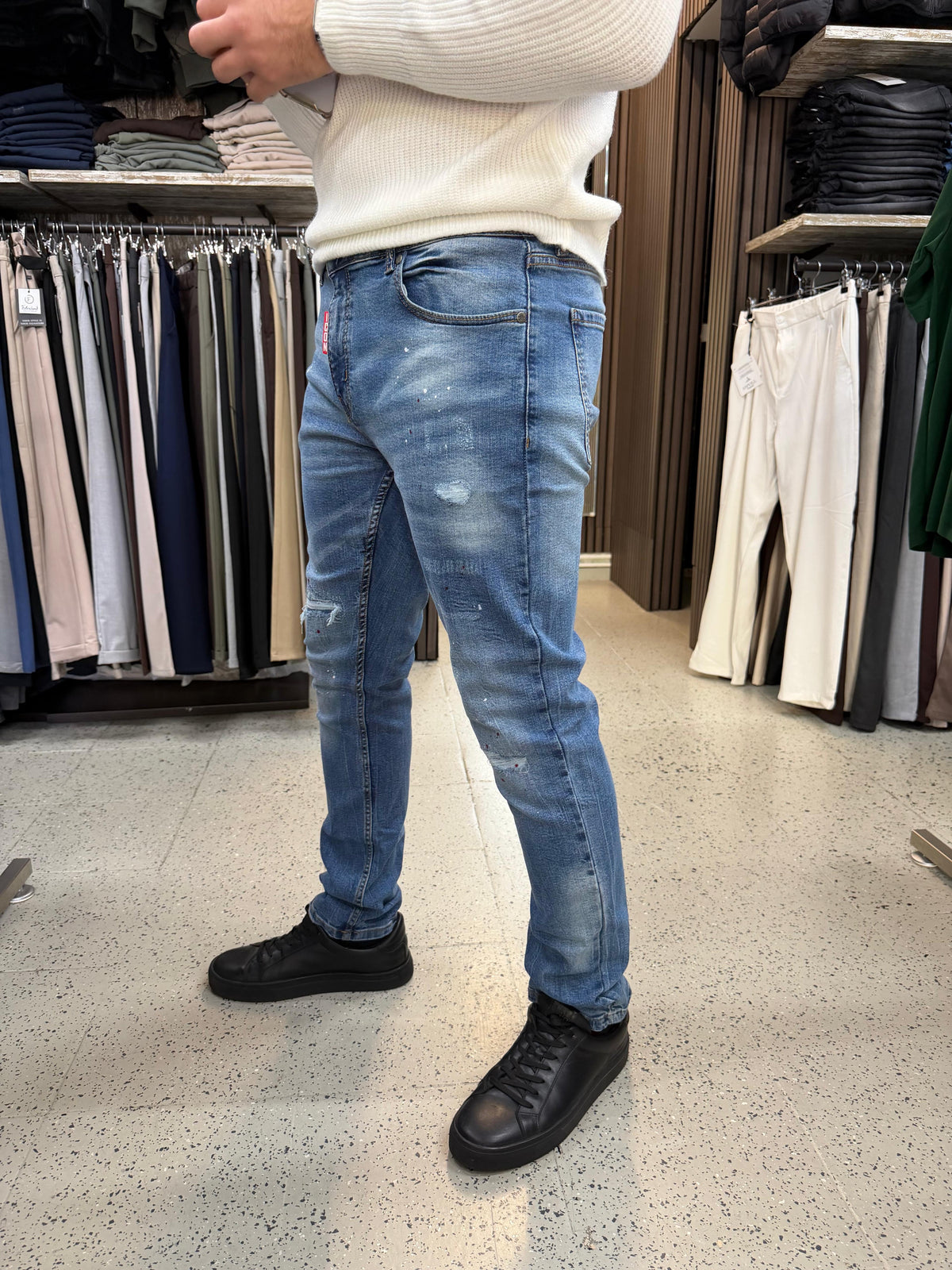 Slim-Fit Icon Jeans