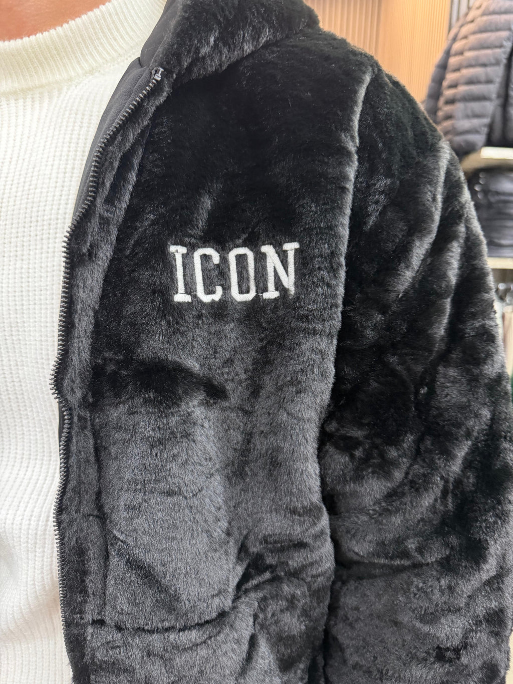 Icon Plüsch Jacke
