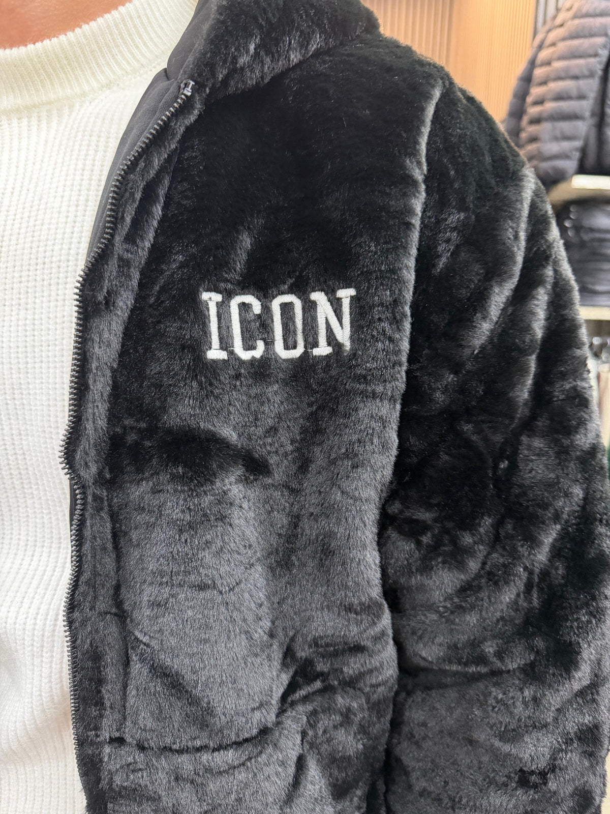 Icon Plüsch Jacke
