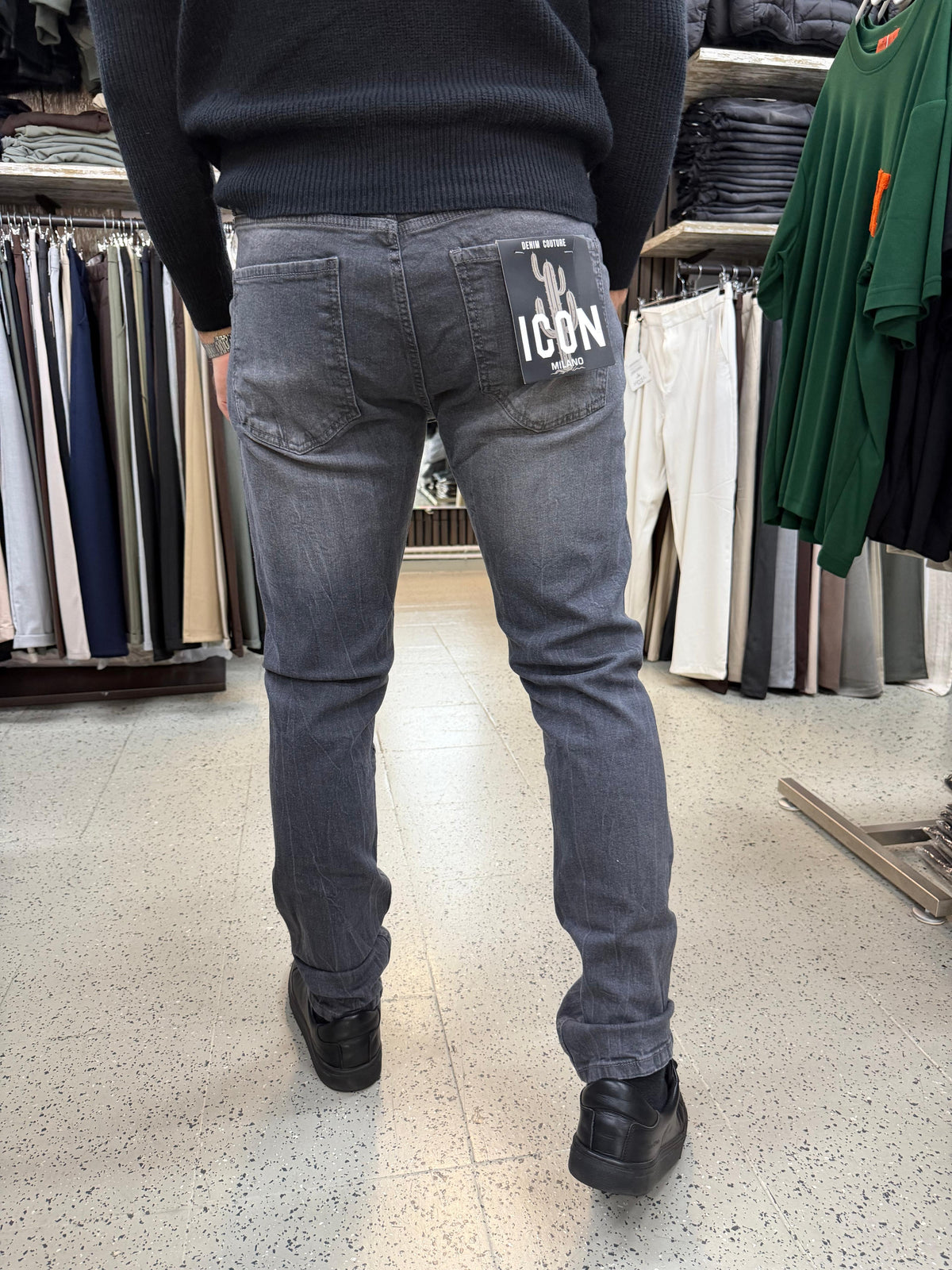 Slim-Fit Icon Jeans