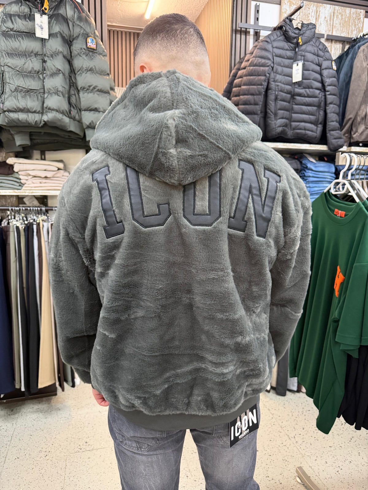 Icon Plüsch Jacke