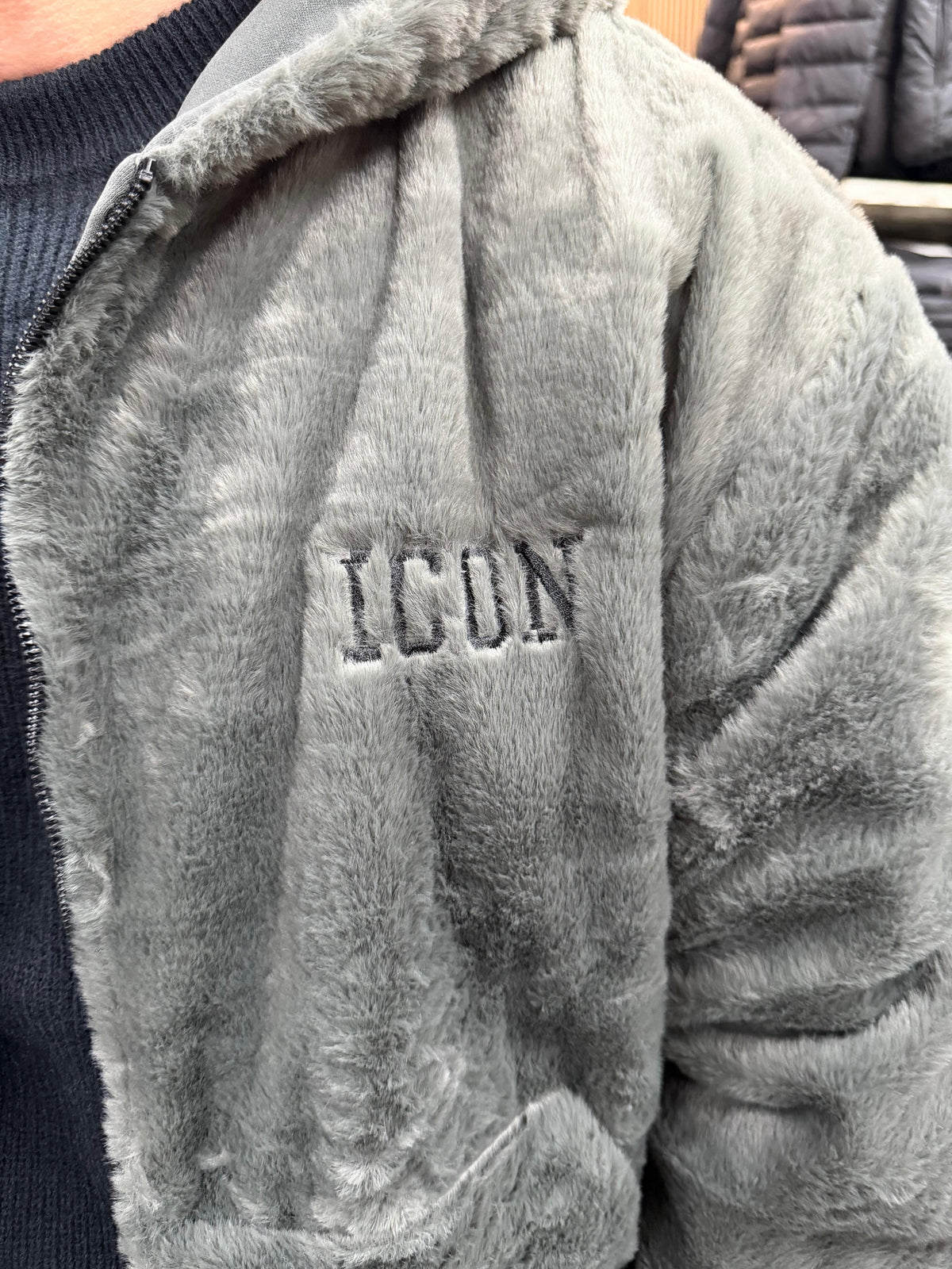 Icon Plüsch Jacke