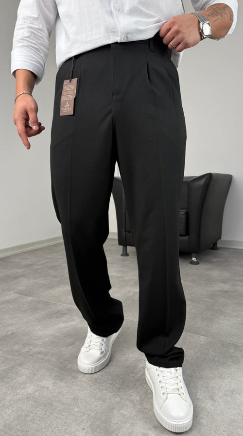 Baggy Stoffhose