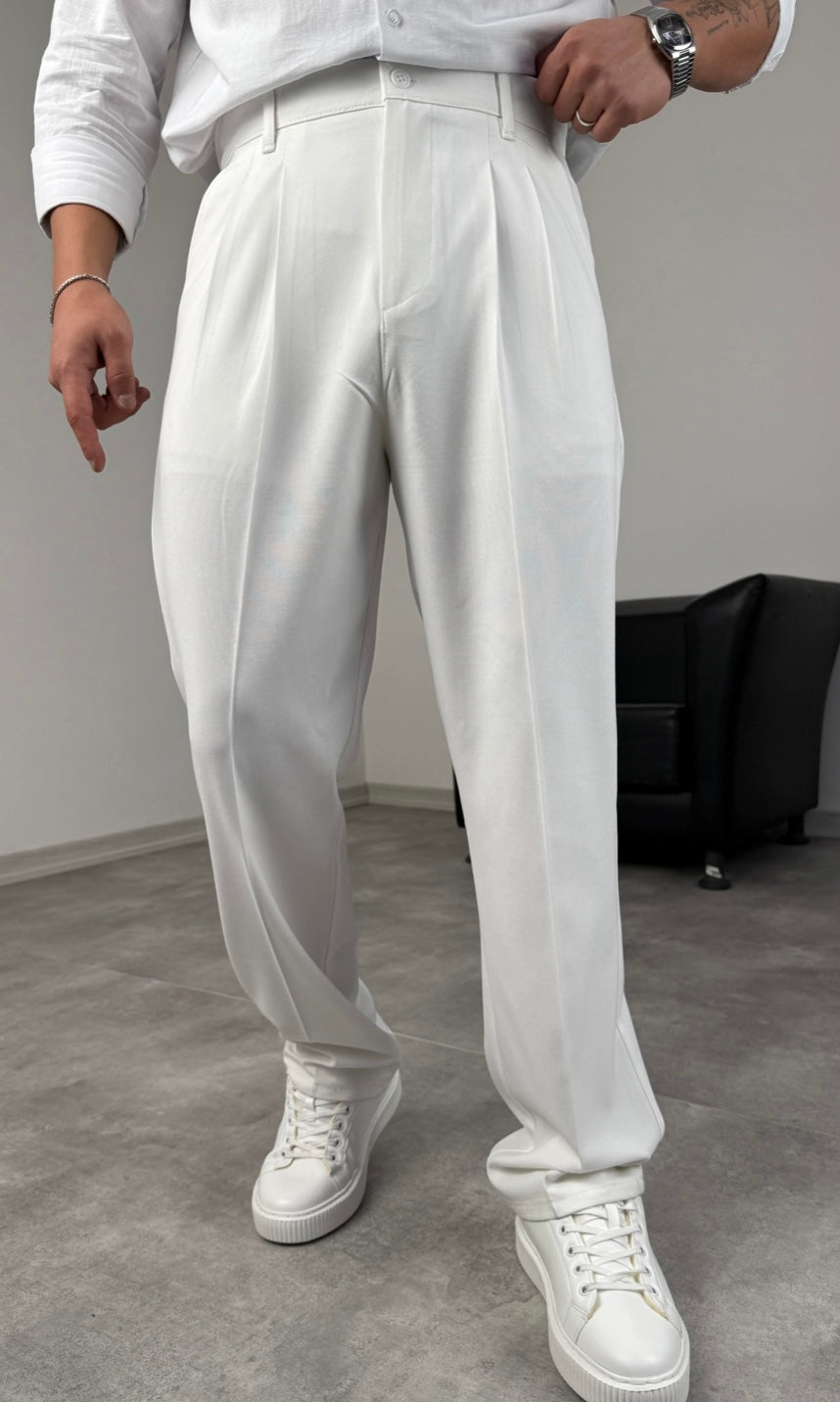 Baggy Stoffhose