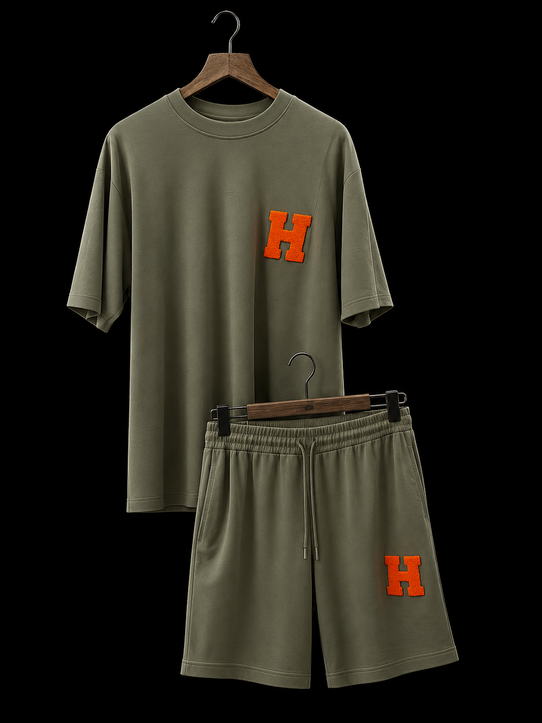 H Logo Zweiteiler | T-Shirt & Shorts
