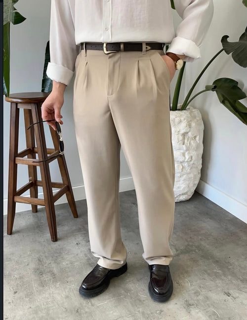 Baggy Stoffhose
