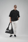 Oversize Leinenhemd