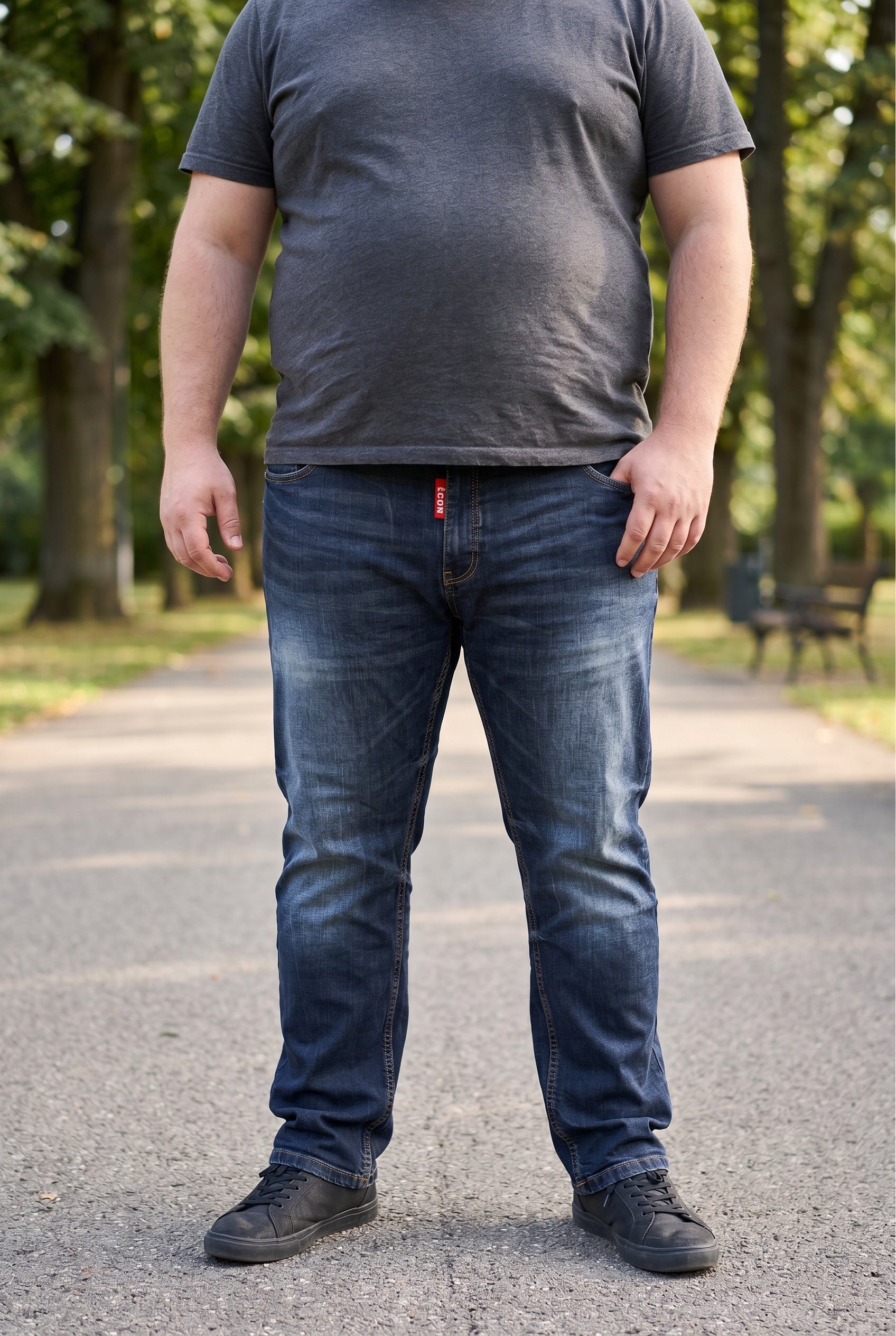 Slim-Fit Icon Jeans (Übergröße)