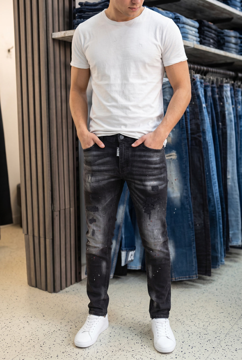 Slim-Fit Icon Jeans