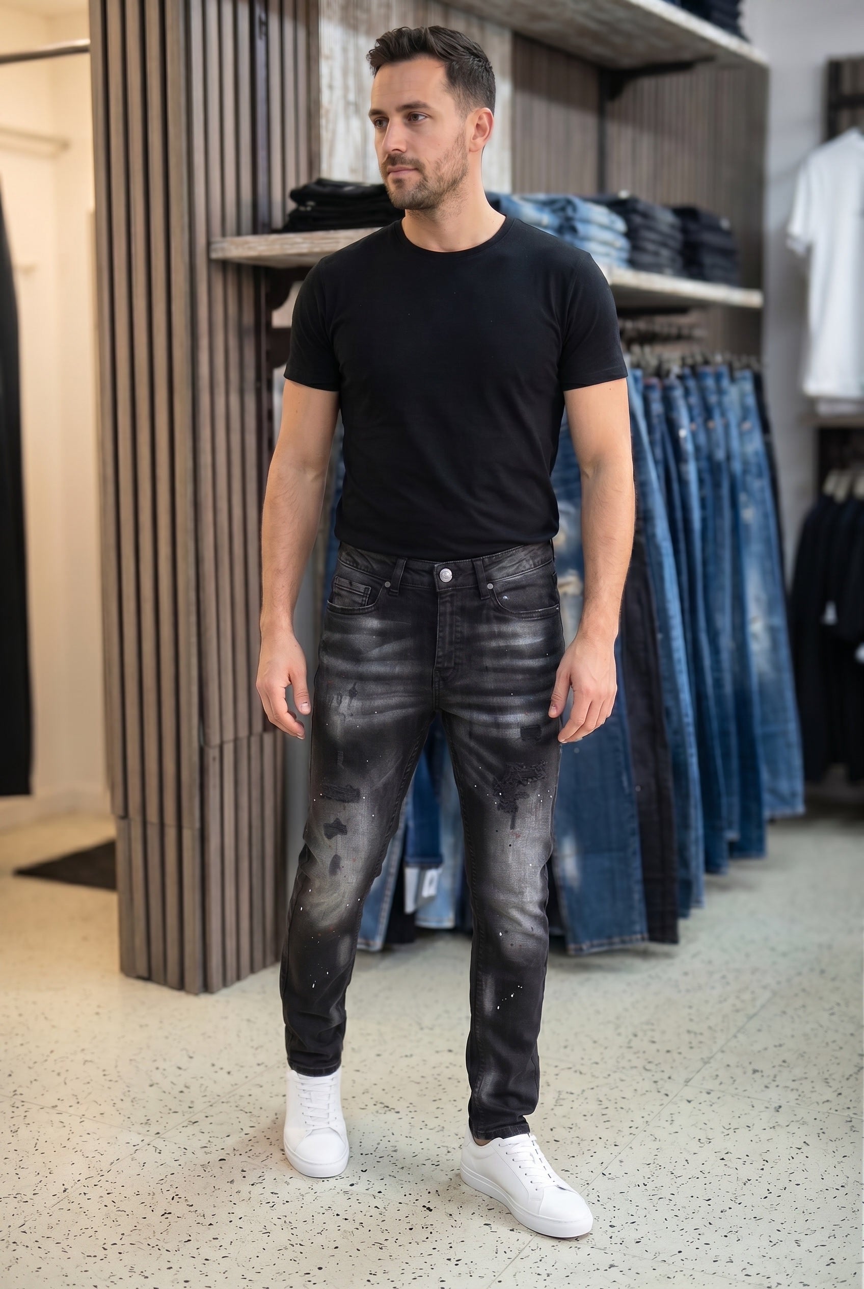 Slim-Fit Icon Jeans