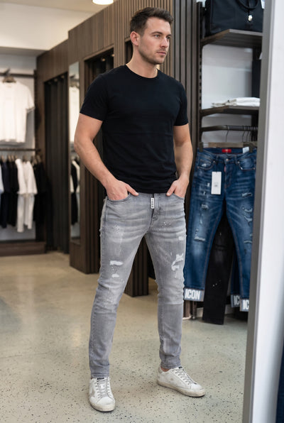 Slim-Fit Icon Jeans