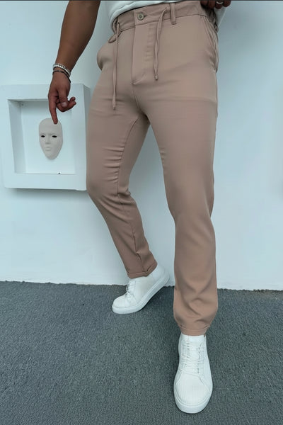 Jogger Stoffhose Slim Fit