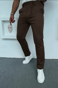 Jogger Stoffhose Slim Fit