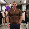 Polo-Shirt mit Reißverschluss