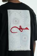 Premium Oversize T-Shirt | Arabische Kalligraphie حق