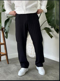 Baggy Leinenhose