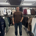 Fein geripptes Shirt