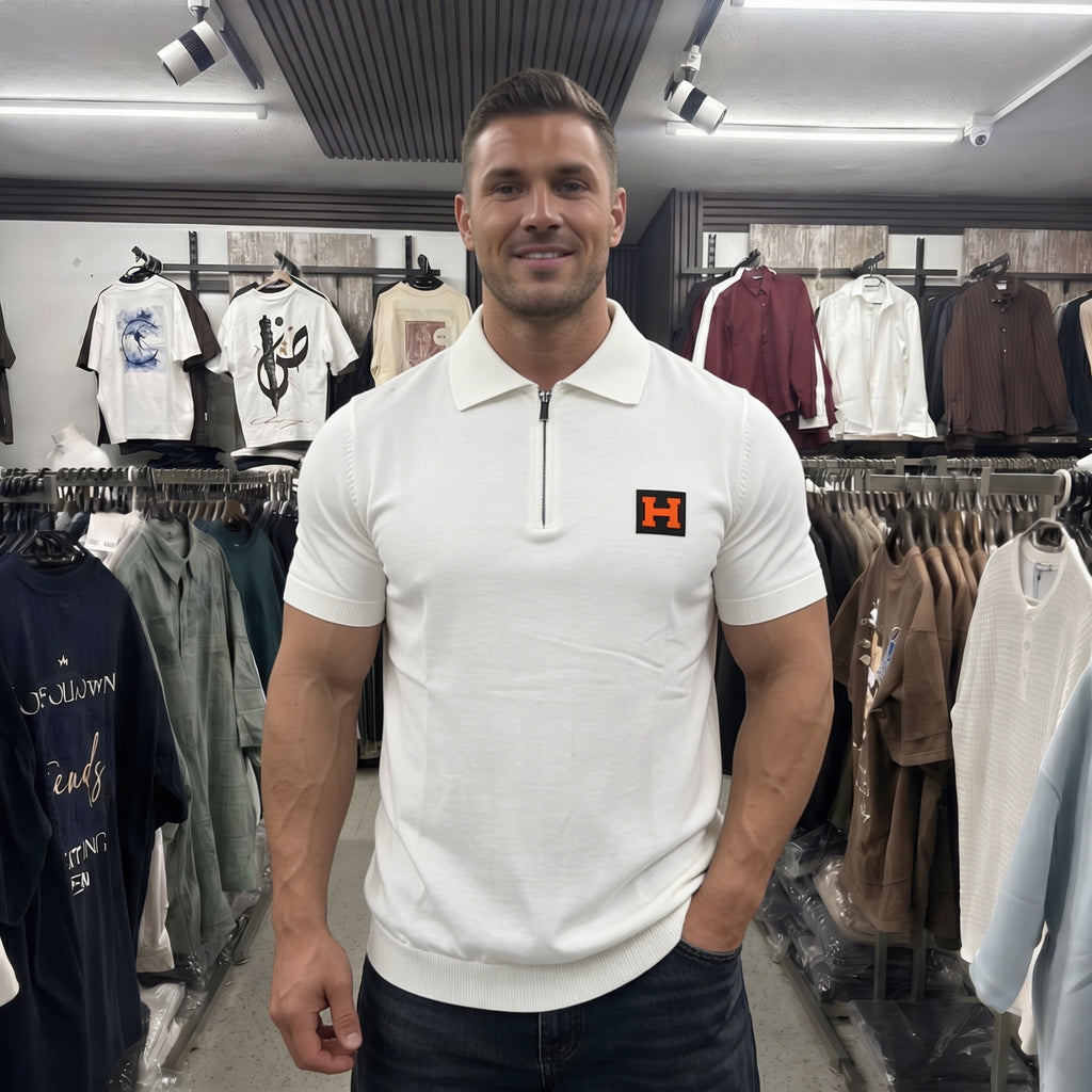 Poloshirt mit H-Logo