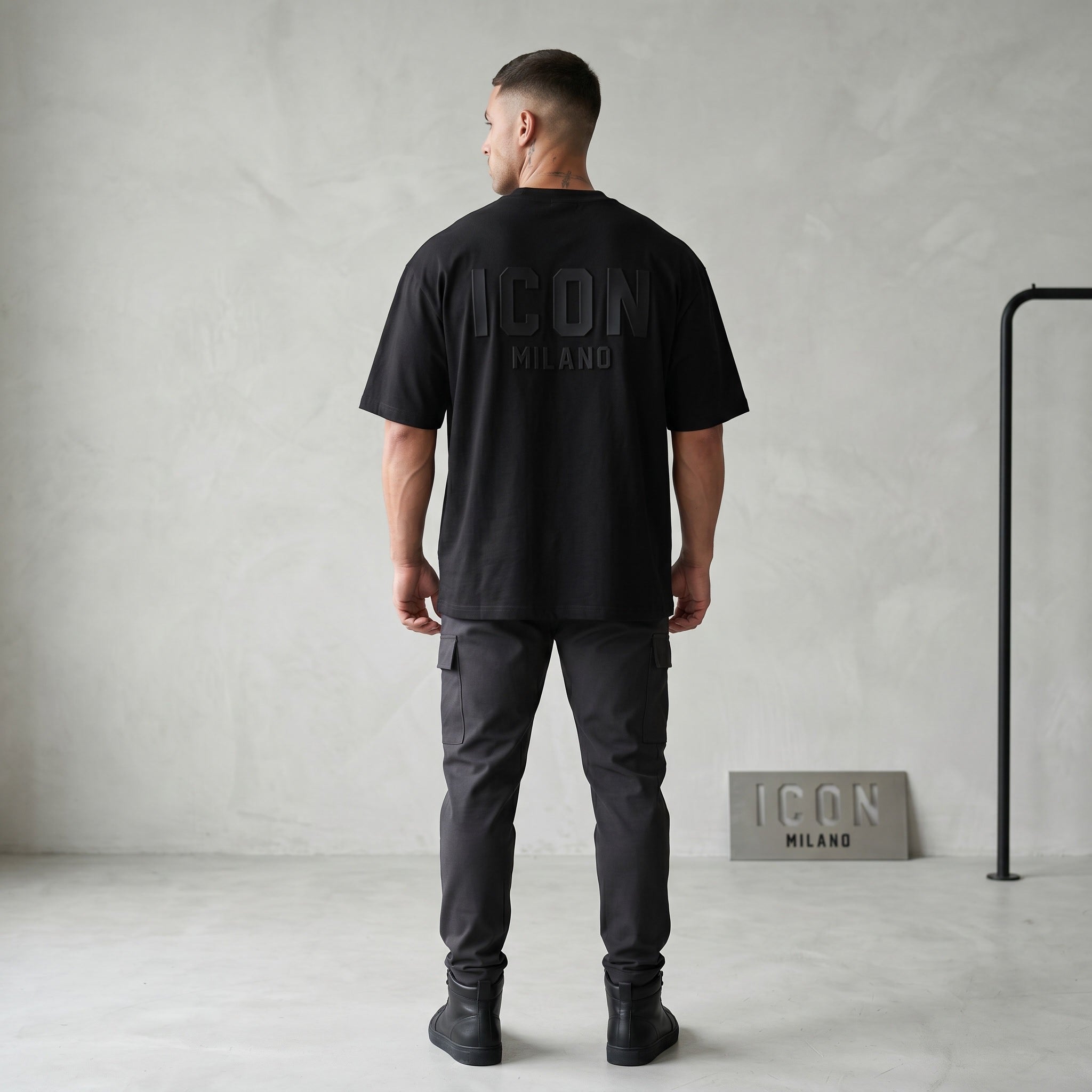 Icon Milano Oversize T-Shirt 3D