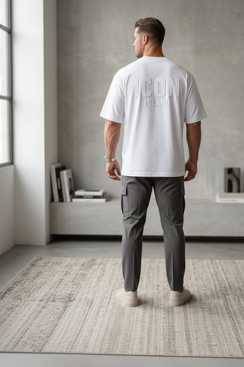 Icon Milano Oversize T-Shirt 3D