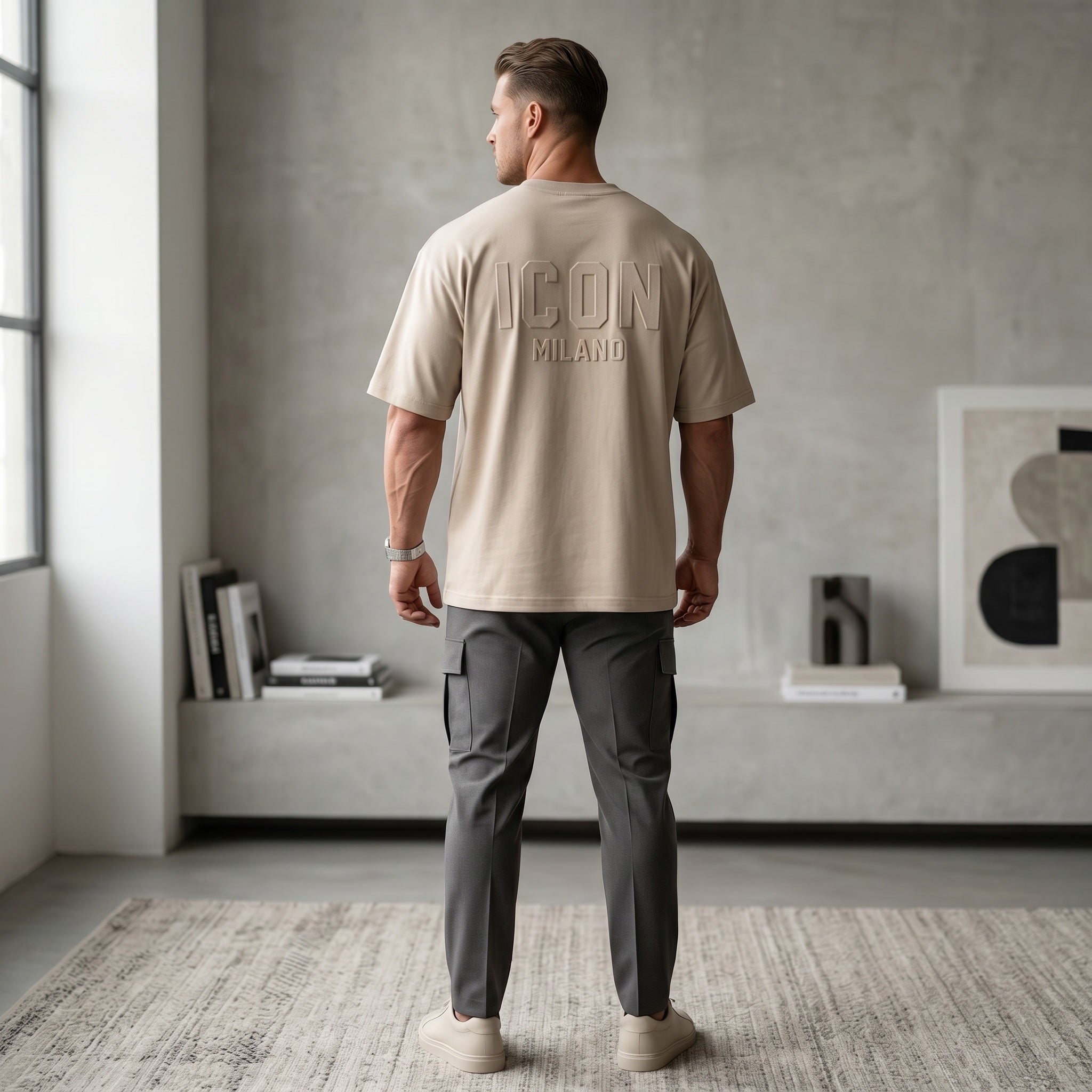 Icon Milano Oversize T-Shirt 3D