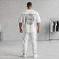 Oversize T-Shirt mit Rücken-Design