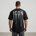 Oversize T-Shirt mit Icon Design