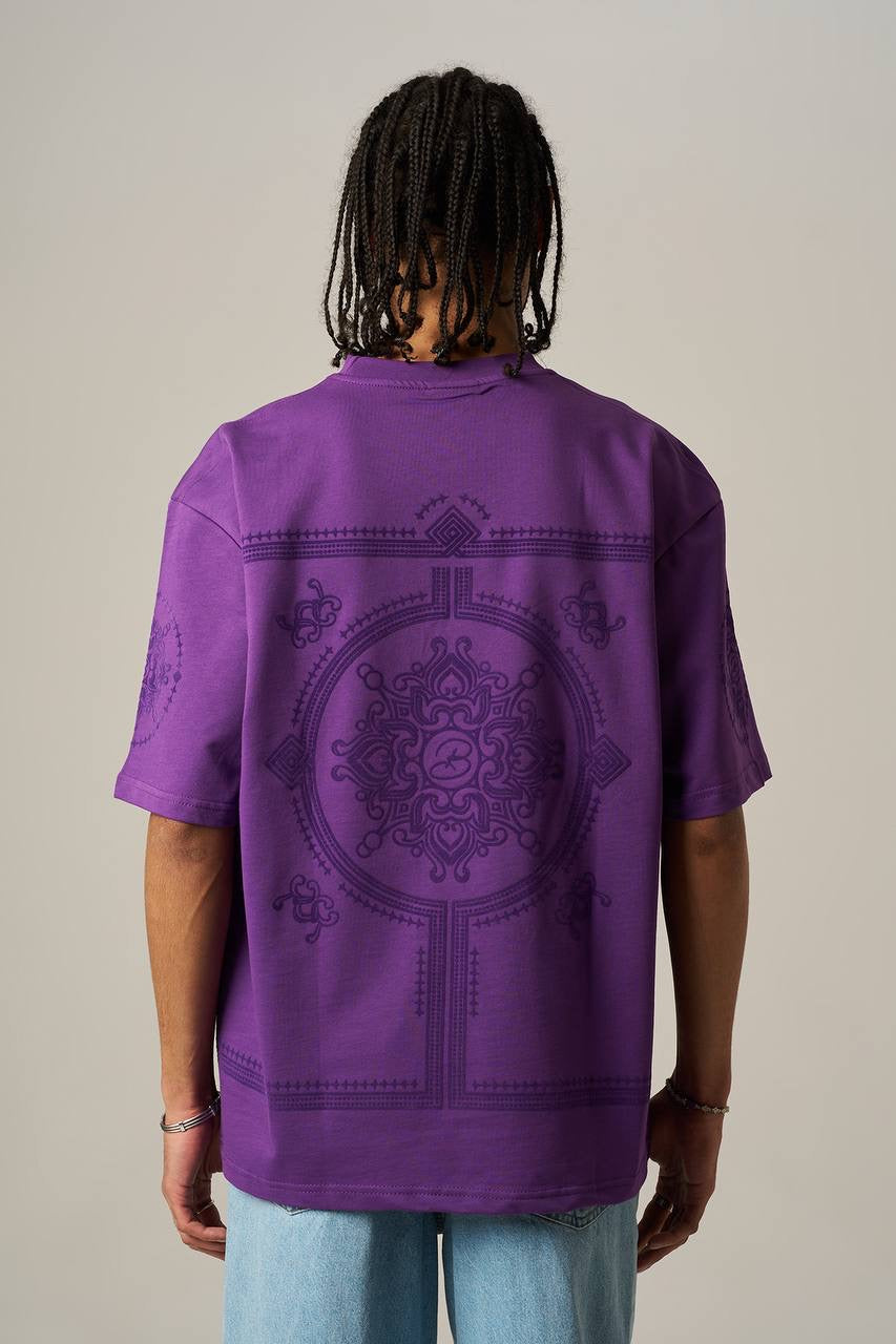 Oversize T-Shirt mit Print