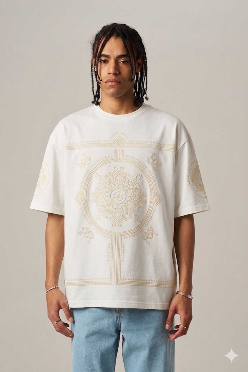 Oversize T-Shirt mit Print