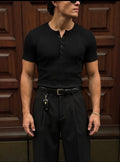 Poloshirt mit Stehkragen